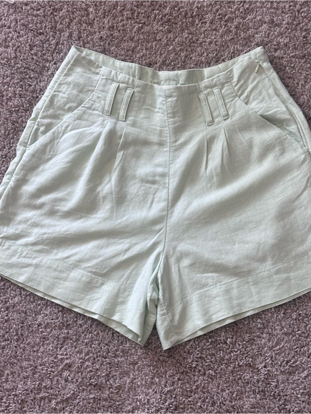 Abercrombie & Fitch Light Mint Green Women's Shorts Size M